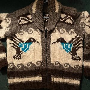 Authentic wool knit sweater